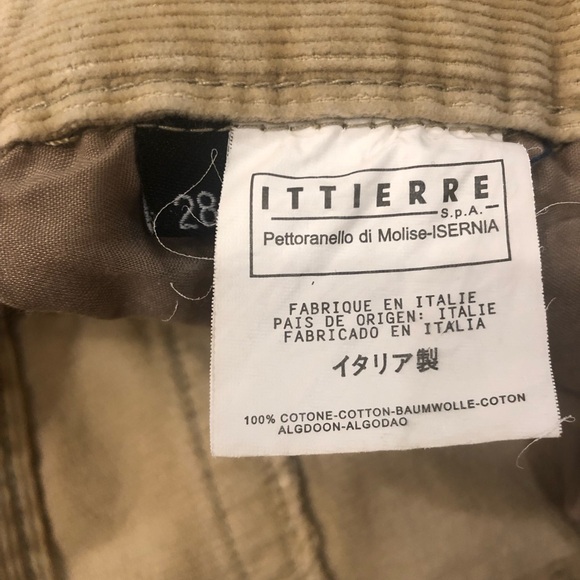 Vintage 1973 Dolce & Gabbana Tan Corduroy Pants - Made in Italy - Picture 6 of 11